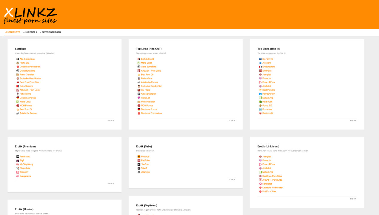 XLinkz.to – Review: Die Seite für finest porn sites im Test, Artikelbild