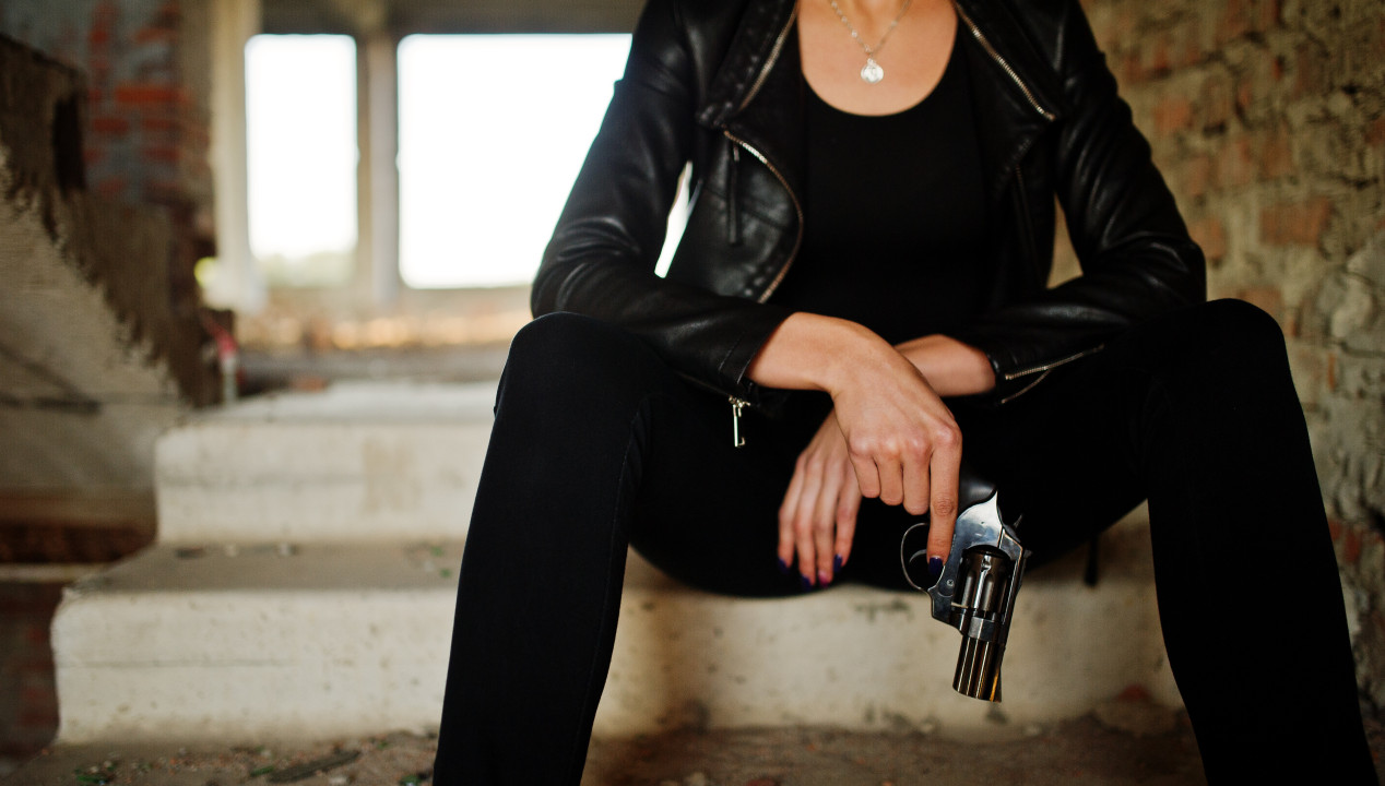 FBI Agentin Waffe Cover Sex mit Fremden Unbekannten